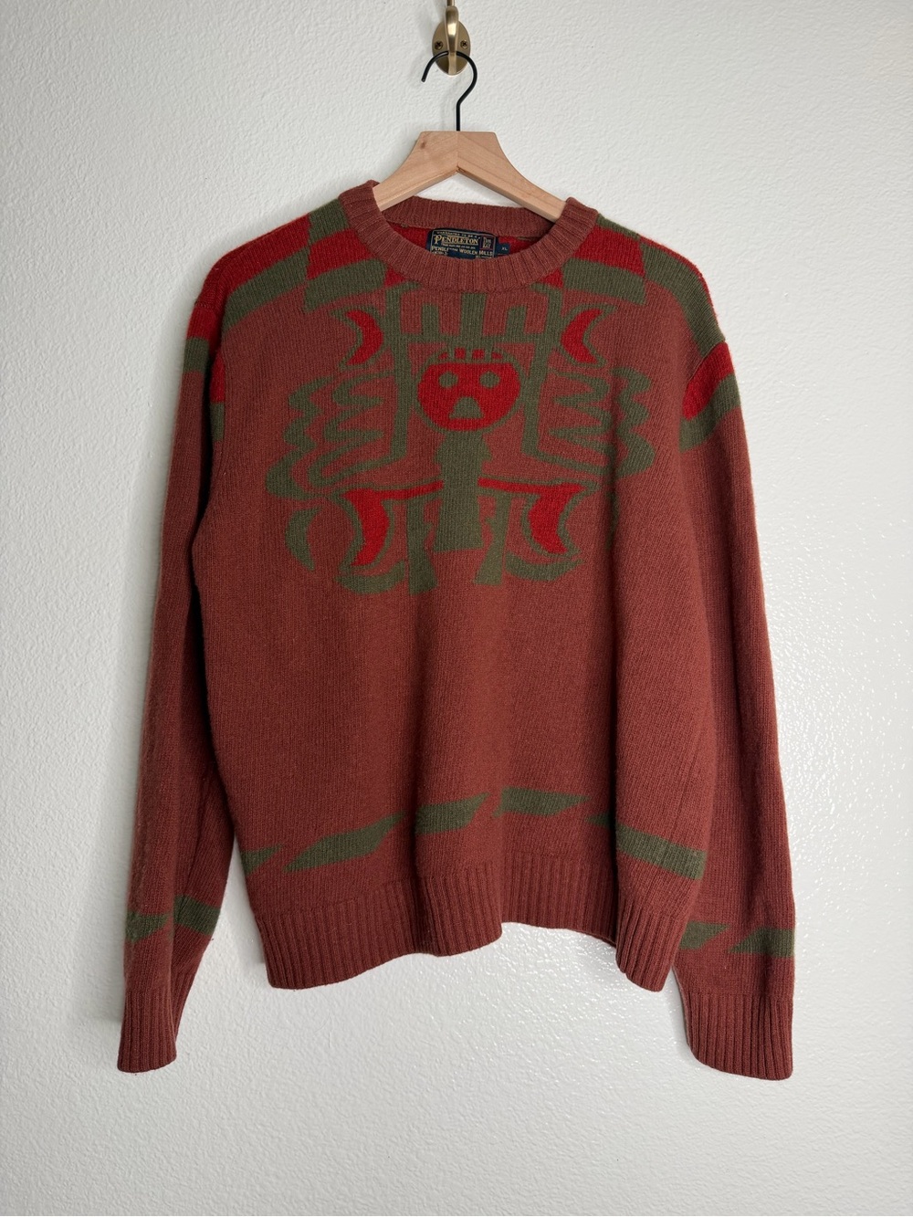 PENDLETON Thomas Kay Sweater Knit Wool Vintage size XL